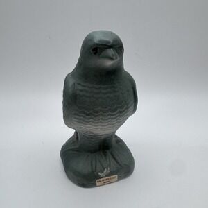 Vintage Bristow Potteries Maltese Falcon Statue Figurine Mark Rare Gray Bird‎